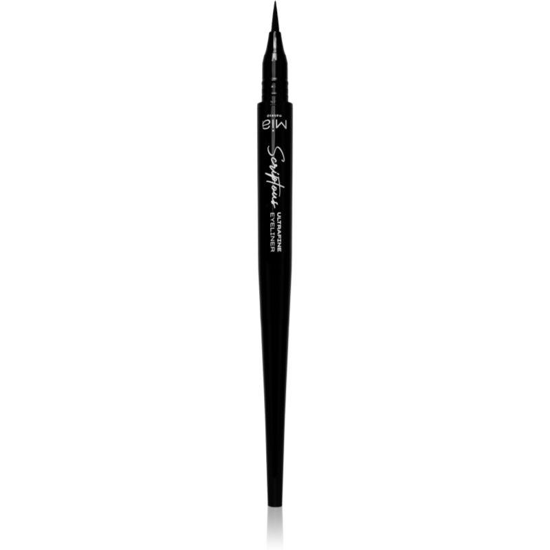 Mia Cosmetics Scriptous Ultrafine dlouhotrvající voděodolné oční linky odstín Black 6 g