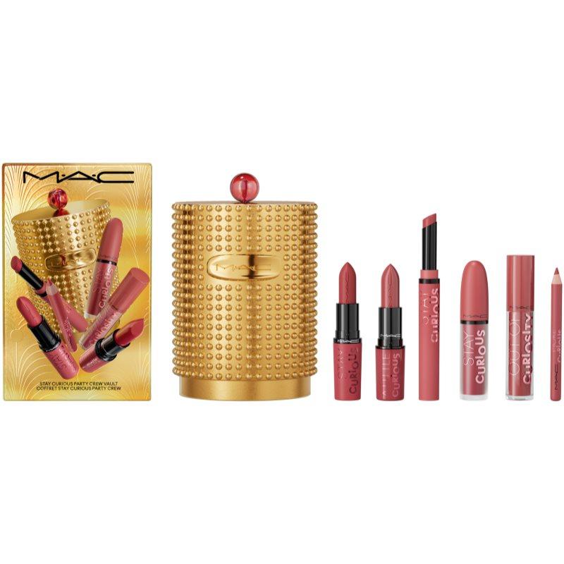 MAC Cosmetics Stay Curious Party Crew Valut dárková sada pro dokonalý vzhled Forever Curious