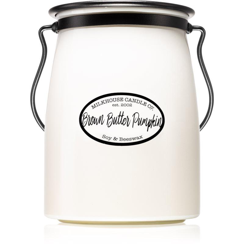 Milkhouse Candle Co. Creamery Brown Butter Pumpkin vonná svíčka Butter Jar 624 g
