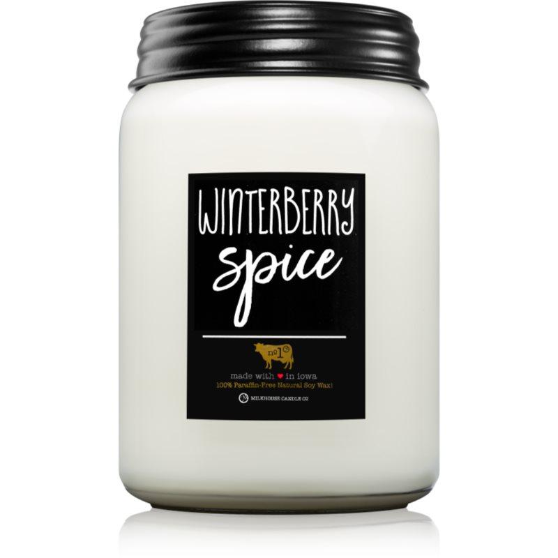 Milkhouse Candle Co. Farmhouse Winterberry Spice vonná svíčka 737 g