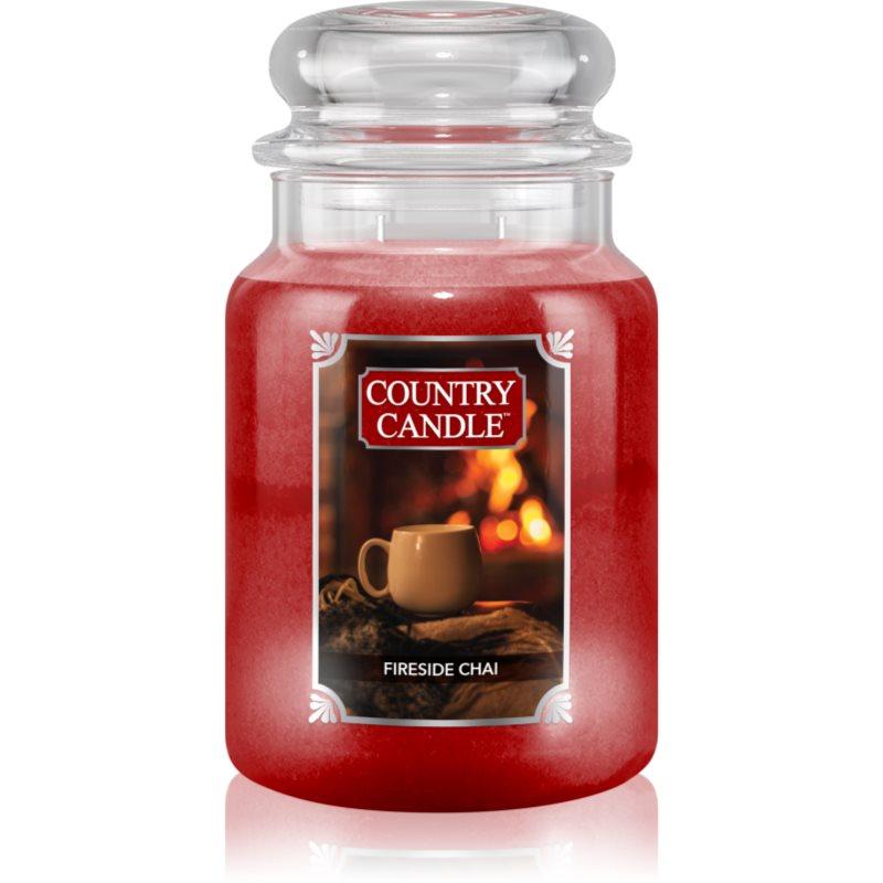 Country Candle Fireside Chai vonná svíčka 680 g