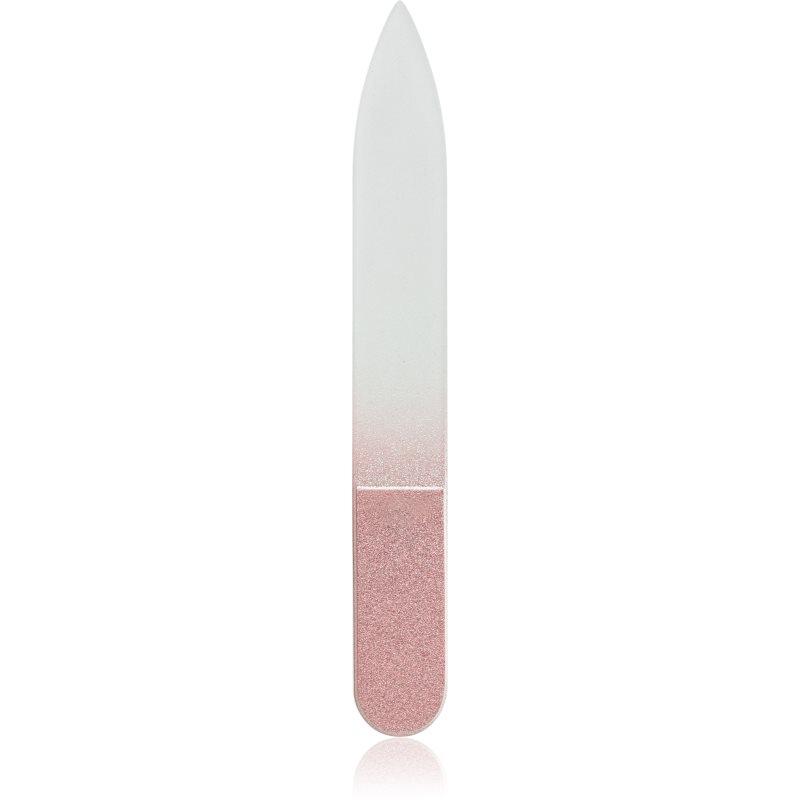 Crystal Bohemia File´n Shine Pink skleněný pilník na nehty 1 ks