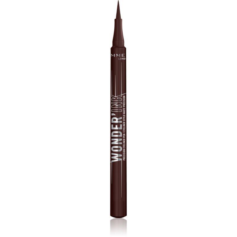 Rimmel Wonder Ink oční linky v peru odstín 002 Spiced Chestnut 1 ml
