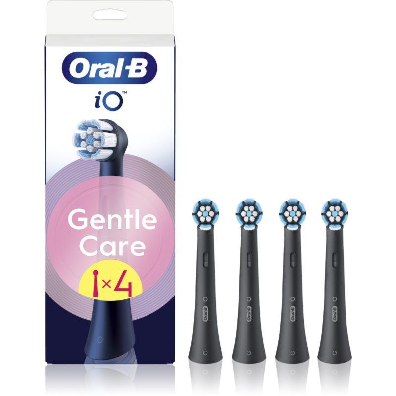 Oral B iO Gentle Care náhradní hlavice pro citlivé dásně Black 4 ks