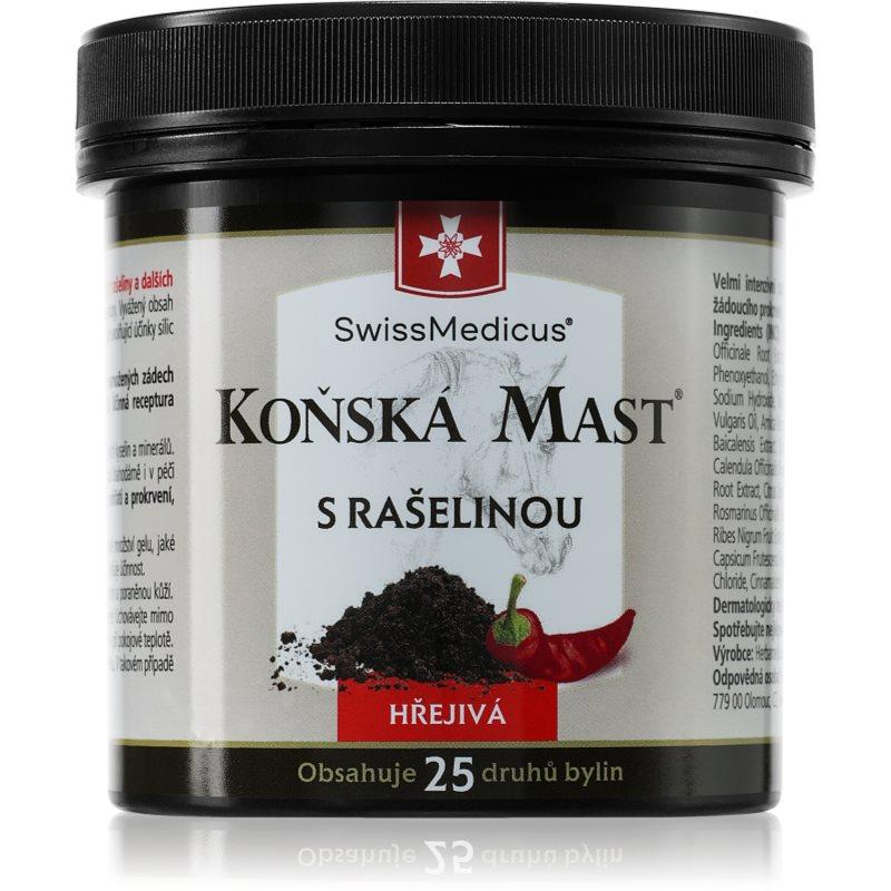 SwissMedicus Koňská mást s rašelinou hřejivá mast 250 ml