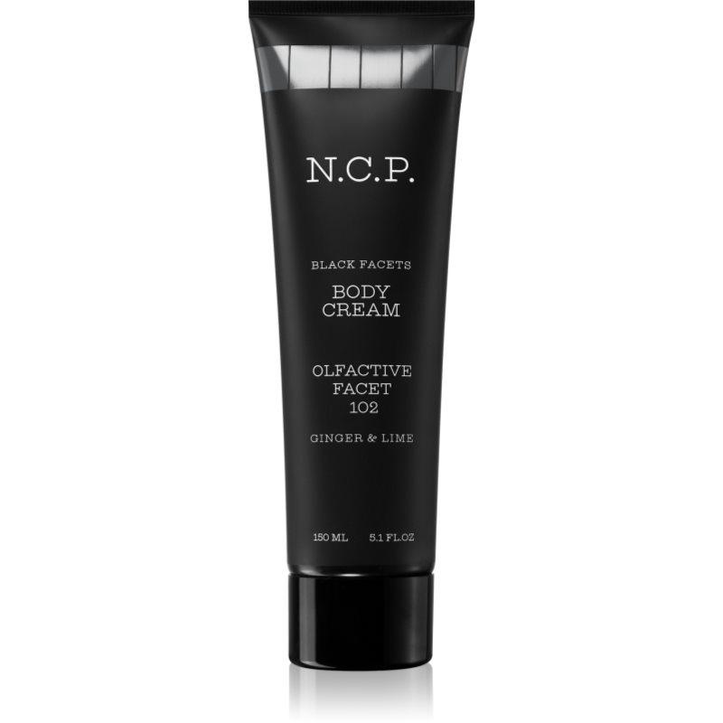 N.C.P. Olfactives 102 Ginger & Lime tělový krém unisex 150 ml