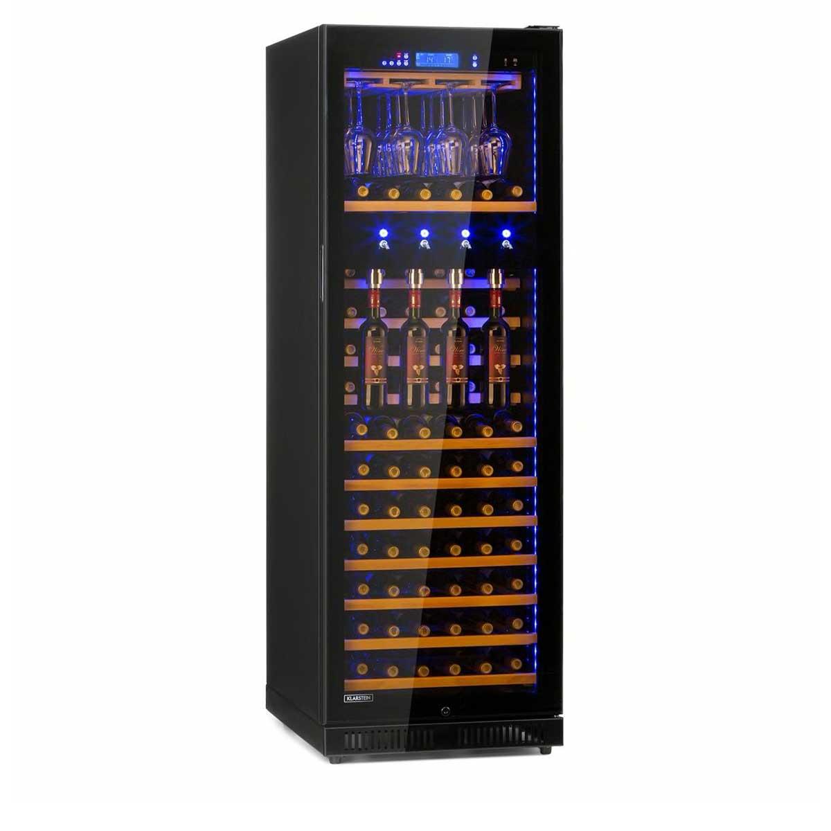Vinotéka Klarstein First Class 129 s výčepem, 129 lahví