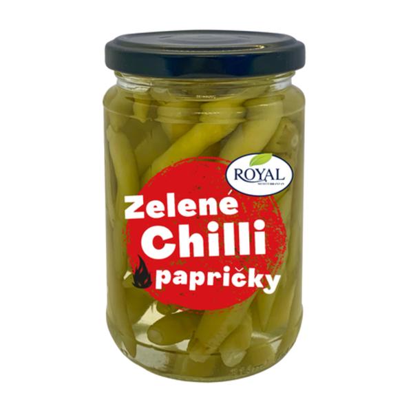 Royal Zelené chilli papričky