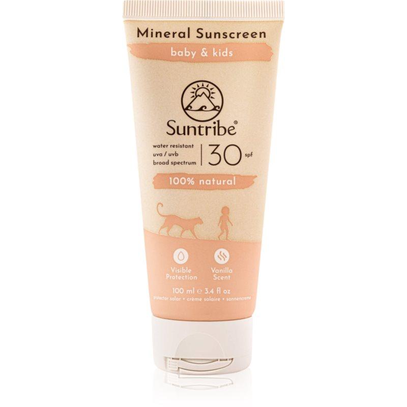 Suntribe Kids Mineral Sunscreen minerální ochranný krém na obličej a tělo pro děti 100 ml