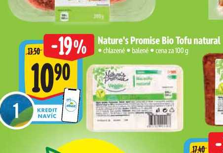 Nature's Promise Bio Tofu natural 100 g