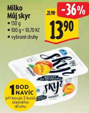 Milko Můj skyr, 130 g