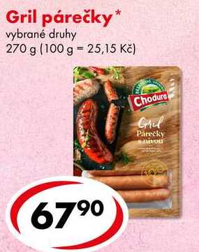 Gril párečky, 270 g