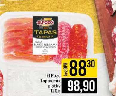 El Pozo Tapas mix plátky 120 g