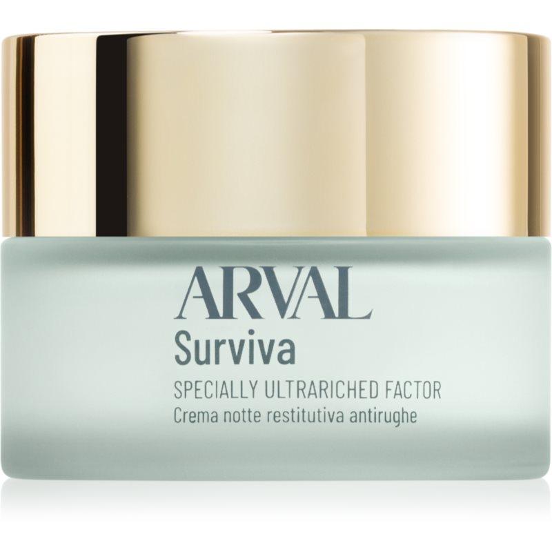 Arval Surviva Specially Ultrariched Factor obnovující noční krém proti vráskám 50 ml