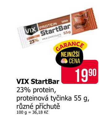 VIX PROTEIN proteinová tyčinka 55 g, různé příchutě 