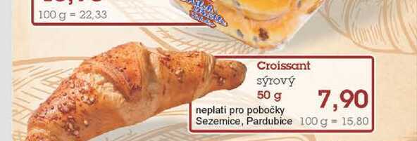 Croissant Sýrový 50 g 