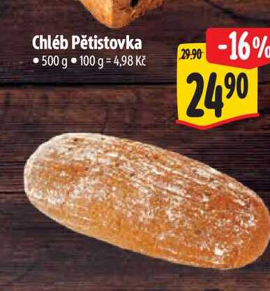 Chléb Pětistovka  500 g