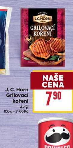 J.C. Horn Grilovací koření 25 g 