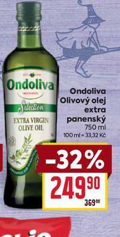 Ondoliva Olivový olej extra panenský 750 ml 
