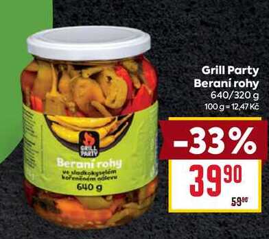 Grill Party Beraní rohy 640/320 g