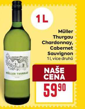Müller Thurgau Chardonnay 1l