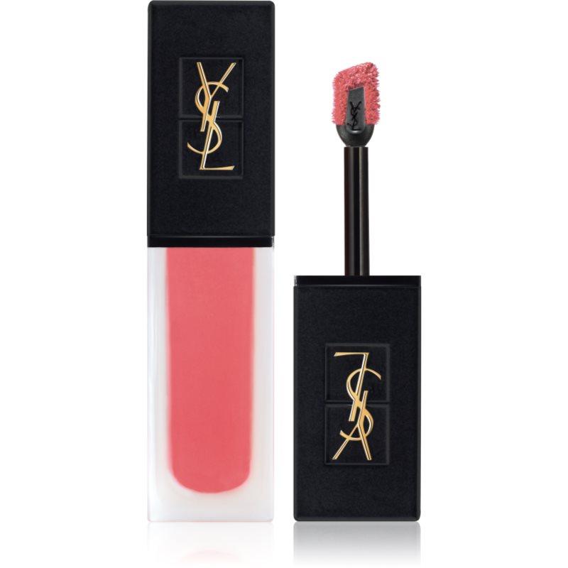 Yves Saint Laurent Tatouage Couture Velvet Cream vysoce pigmentovaná krémová rtěnka s matným efektem odstín 204 Beige Underground 6 ml