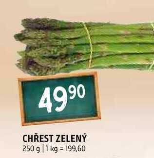 Chřest zelený 250g