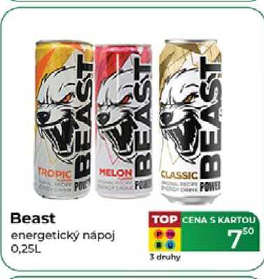Beast energetický nápoj 0,25L 