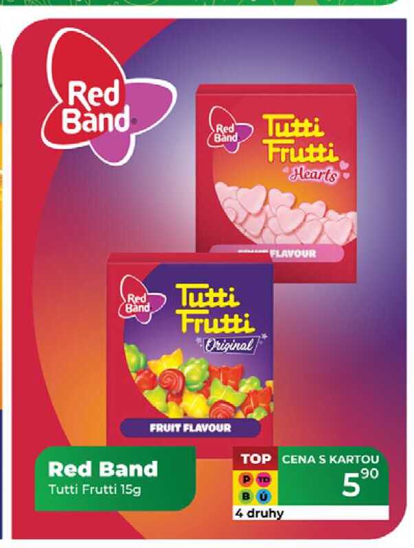 Red Band Tutti Frutti 15g 