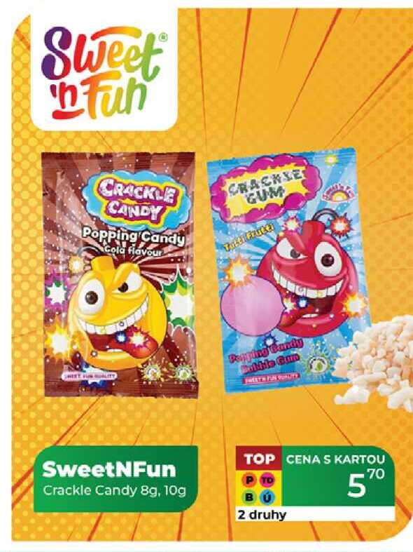 SweetNFun Crackle Candy 8g, 10g 