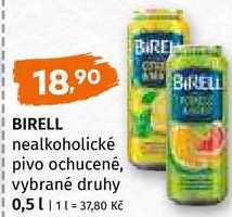 Birell nealkoholické pivo 0.5l