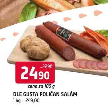 Dle gusta poličán salám 100g