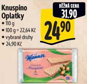 Knuspino Oplatky, 110 g 