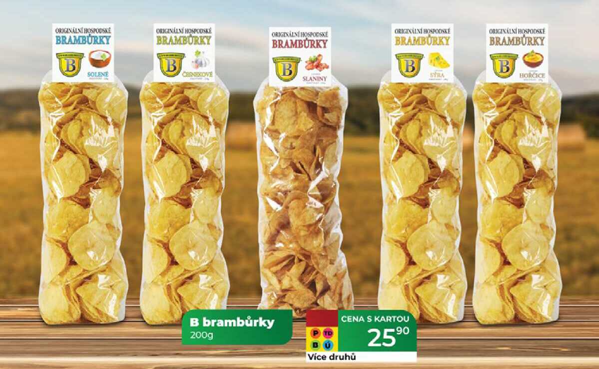B brambůrky 200g  