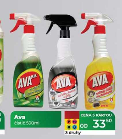 Ava čistič 500ml
