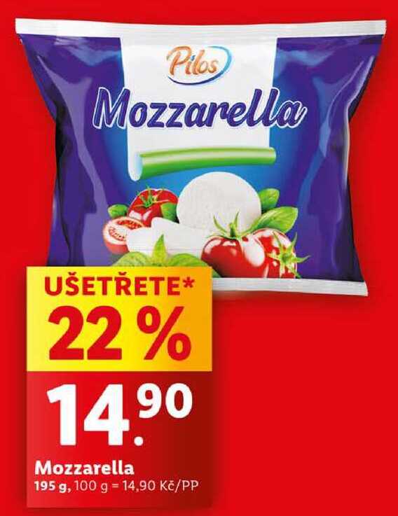 Mozzarella, 195 g 