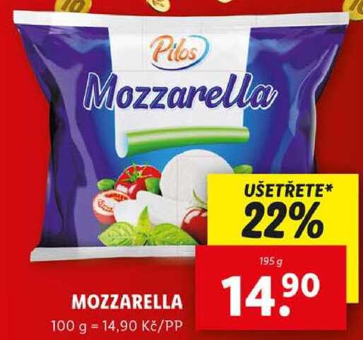 MOZZARELLA, 195 g