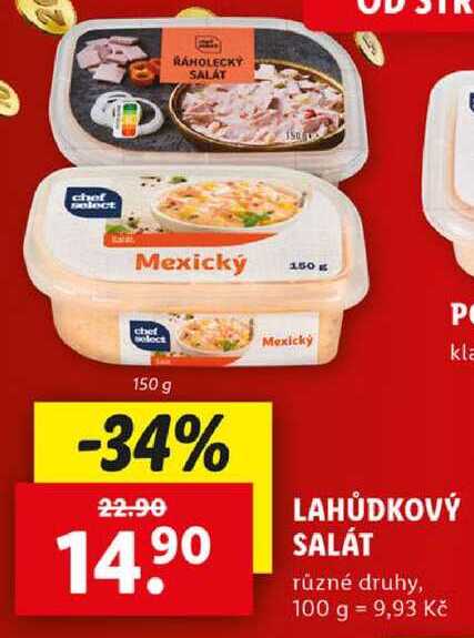 LAHŮDKOVÝ SALÁT, 150 g