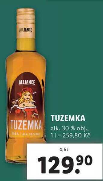 TUZEMKA, 0,5 l