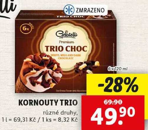 KORNOUTY TRIO, 6x 120 ml