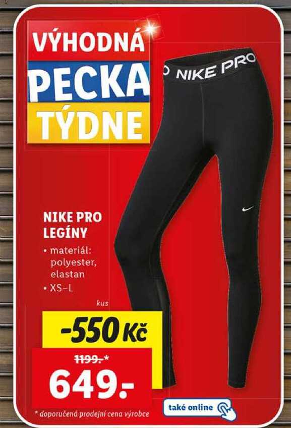 NIKE PRO LEGÍNY