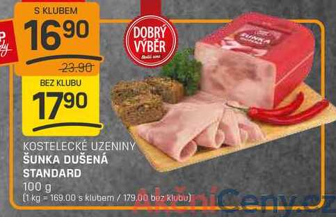 ŠUNKA DUŠENÁ STANDARD 100g