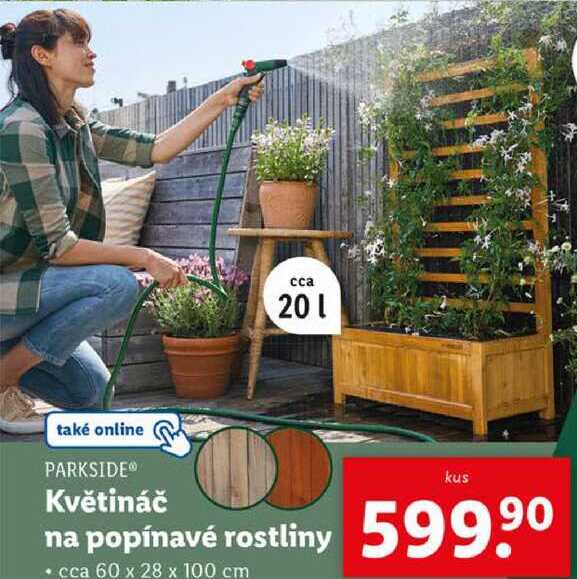 Květináč na popínavé rostliny