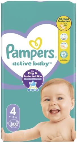 Pampers Active Baby, 58 KS