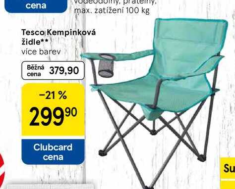 Tesco Kempinková židle, více barev