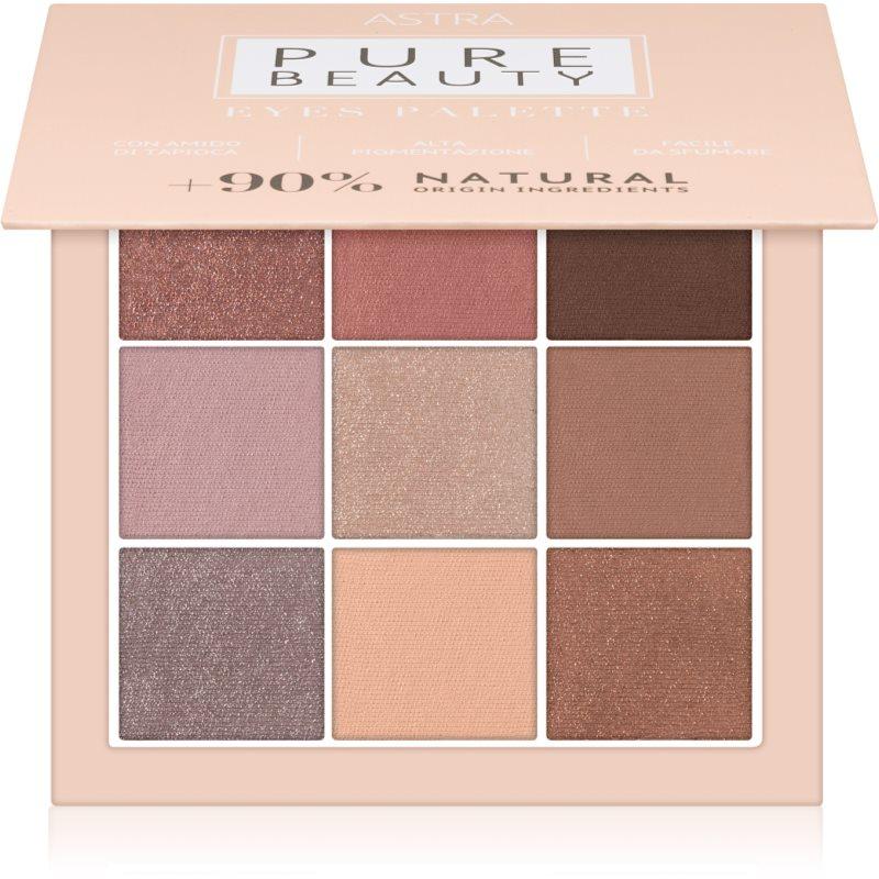 Astra Make-up Pure Beauty Eyes Palette paleta očních stínů 15,5 g