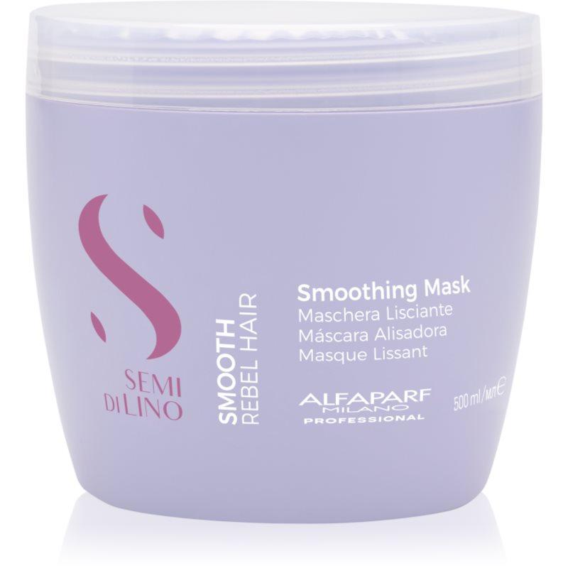 Alfaparf Milano Semi di Lino Smooth uhlazující maska pro nepoddajné a krepatějící se vlasy 500 ml