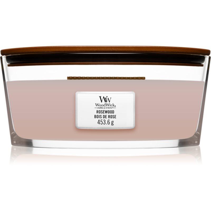 Woodwick Rosewood vonná svíčka s dřevěným knotem (hearthwick) 453.6 g