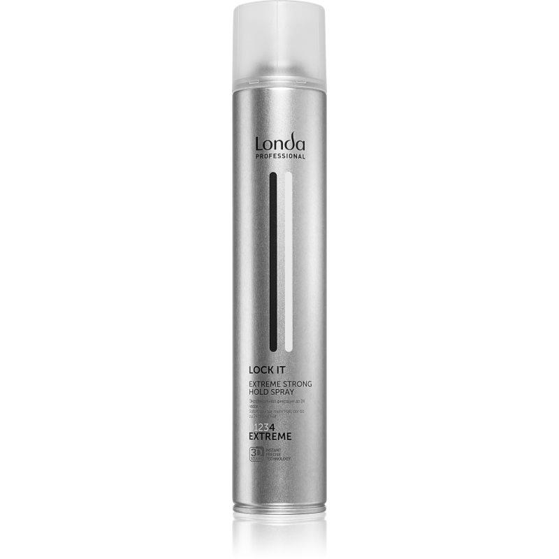 Londa Professional Lock it Ultra lak na vlasy s extra silnou fixací pro ženy 500 ml