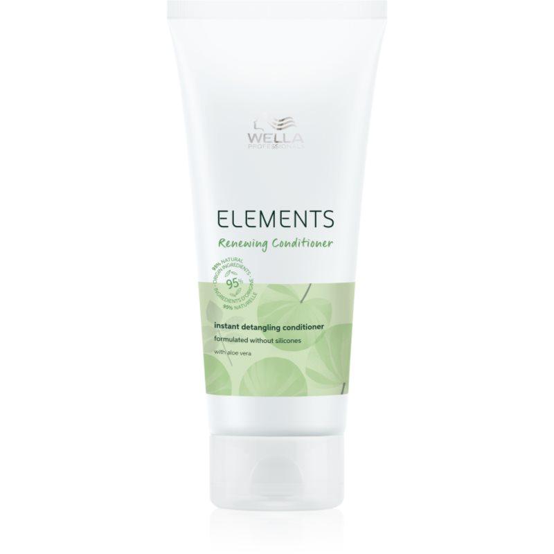 Wella Professionals Elements Renewing obnovující kondicionér pro lesk a hebkost vlasů 200 ml